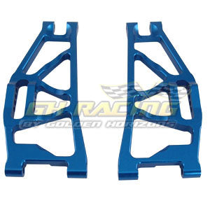 02157 ALUM REAR LOWER ARMS BLU