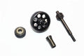 GPM Racing Axial SCX10 II Hardened Steel Transmission Gear Set SSCX27038CG-BK