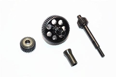 GPM Racing Axial SCX10 II Hardened Steel Transmission Gear Set SSCX27038CG-BK