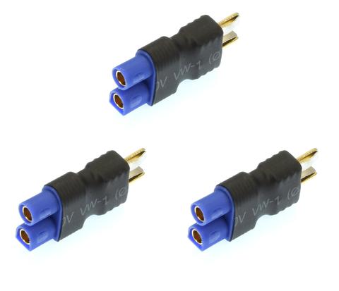 APEX NO WIRE MALE ULTRA T PLUG (DEANS STYLE) -> FEMALE EC3 ADAPTER