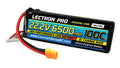 Lectron Pro™ 22.2V 6500mAh 100C Lipo Battery with XT90 Connector for Large Planes, Helis, Quads & 1/8 Trucks #6S6500-1009