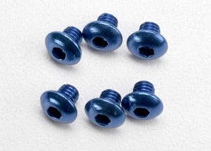 3940 Button Head Screw 4x4 Aluminum Blue Jato (6)
