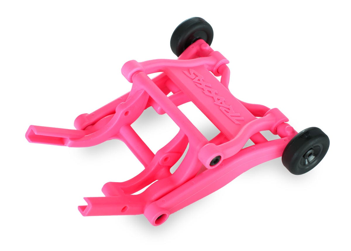 Wheelie Bar Assembled; Pink, Slh/Rust/Bandit/Stamp