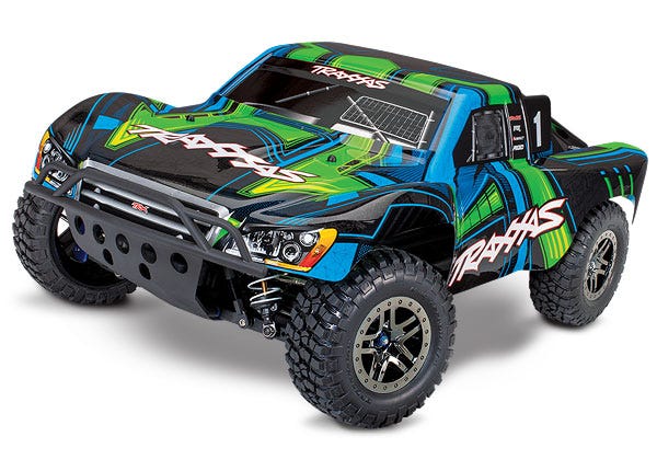 Slash 4X4 Ultimate: 1/10 Scale 4WD Electric Short Course Truck with TQi Radio System, Traxxas Link Wireless Module, & Traxxas Stability Managment (TSM)