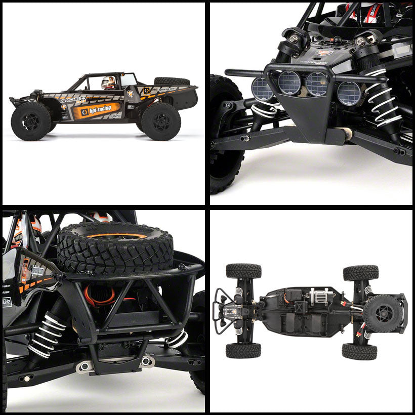 HPI107108 RTR APACHE C1 FLUX COLLECTOR'S RARE FIND! all original seals on box