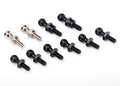 Pivot Balls, Blk 2pc, Slvr 2pc