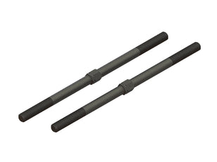 Steel Turnbuckle M6x130mm (Black) (2)