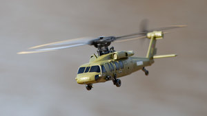 RGR6150  Hero-Copter BL, 4-Blade Brushless RTF Heli; Army