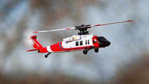 RGR6151  Hero-Copter BL, 4-Blade Brushless RTF Heli; Coast Guard