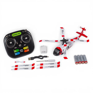 RGR6151  Hero-Copter BL, 4-Blade Brushless RTF Heli; Coast Guard