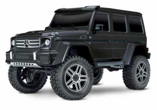 TRX-4 Scale and Trail Crawler with Mercedes-Benz G 500 4x4_ Body: 1/10 Scale 4WD Electric Trail Truck. Ready-to-Drive with TQi Traxxas Link Enabled 2.4GHz Radio System, XL-5 HV ESC and Titan 550 motor.