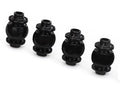 7972 Damper balls, anti-vibration, gimbal (4) (yellow dot)/ camera mount (4)