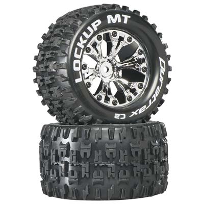 Lockup MT 2.8" Truck 2WD Mntd Rear C2 Chrm (2)