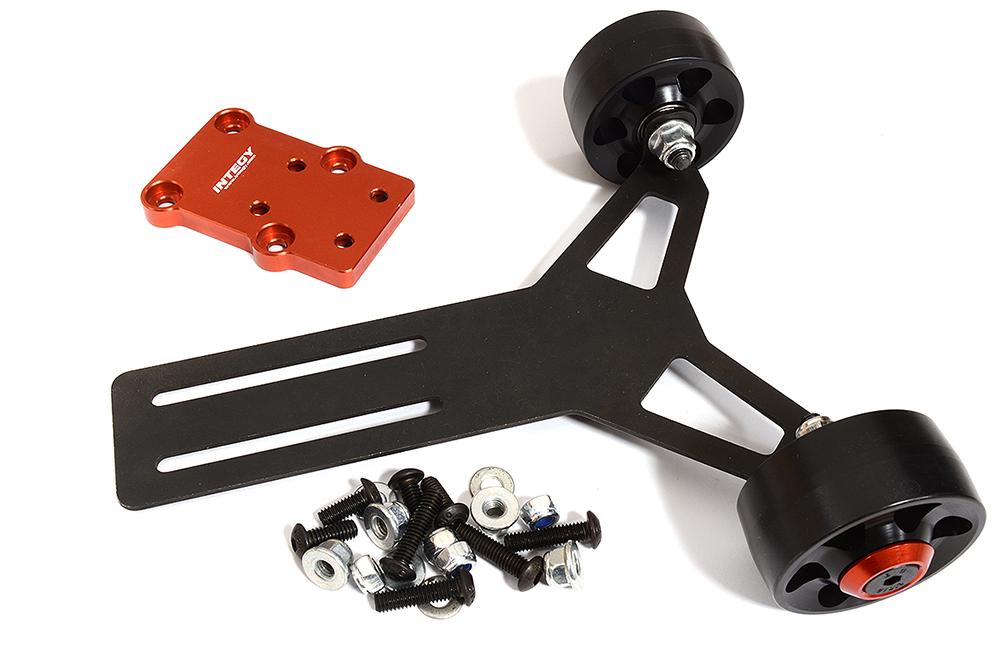 Billet Machined Wheelie Bar Set for Arrma 1/5 Kraton 4X4 8S BLX C31322RED