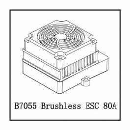 Sensorless Brushless 80A ESC with Deans connectors