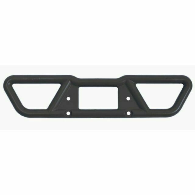 Heavy Duty Rear Bumper, Black: TMX, EMX