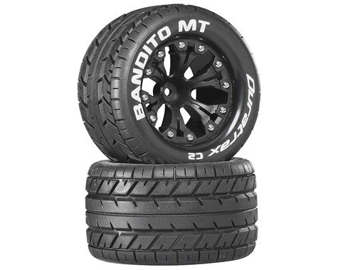 Bandito MT 2.8" Truck Mntd 1/2" Offset C2 Blk (2)