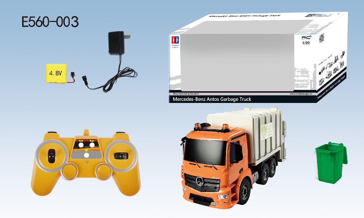 EE-IMEX 1/20 MERCEDES BENZ ANTOS GARBAGE TRUCK