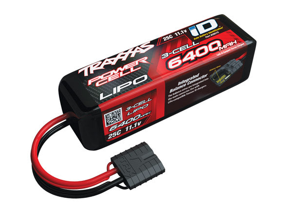 25C 11.1V 6400mAh Lipo Battery , w/TRA ID