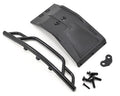 Front Bumper and Skid Plate, Black: Losi SCTE