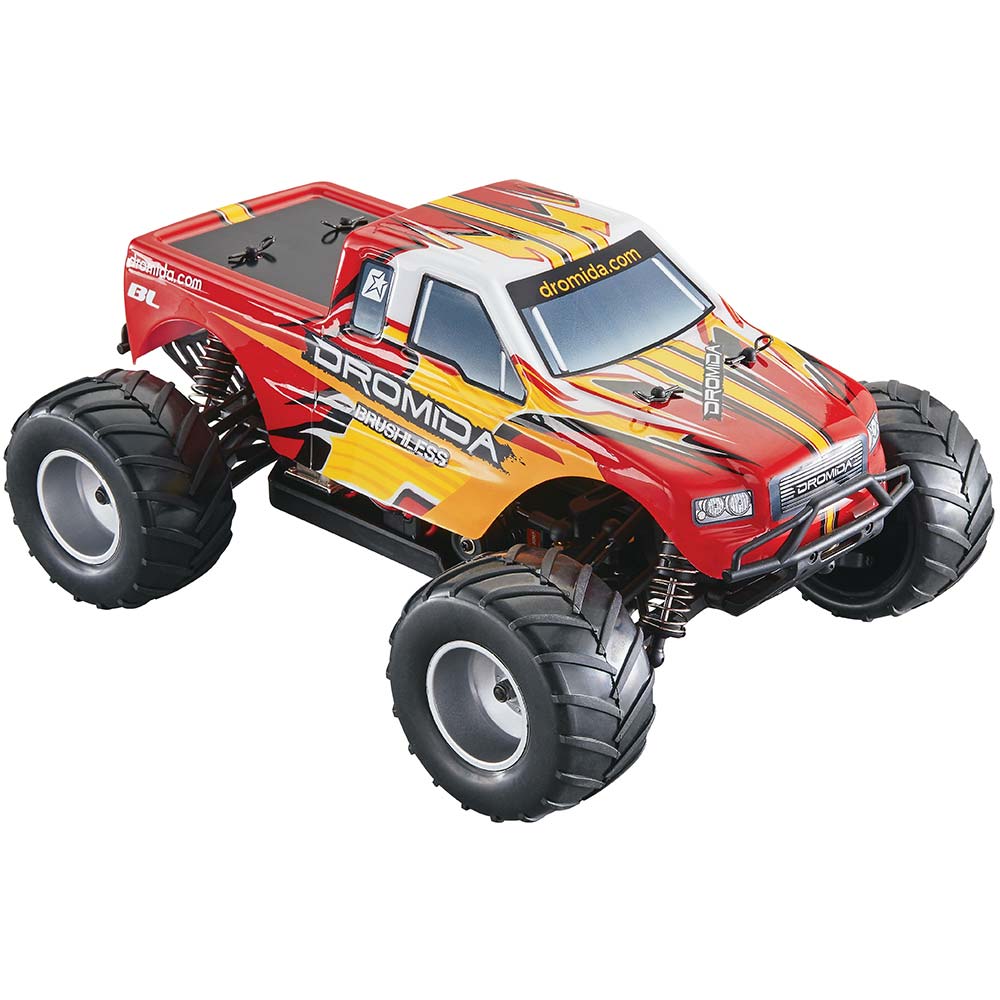 1/18 Monster Truck Brushless 2.4GHz w/Batter/Charger