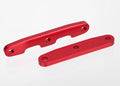 6823R - Bulkhead tie bars, front & rear, aluminum (red-anodized)