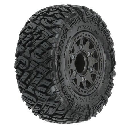 1/10 Icon M2 Front/Rear 2.2"/3.0" SC Mounted 12mm Blk Raid (2)