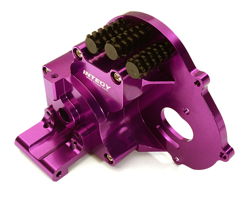 ALLOY GEARBOX HOUSING FOR TRAXXAS 1/10 STAMPEDE 2WD, RUSTLER, BANDIT & BIGFOOT C28196purple New Item