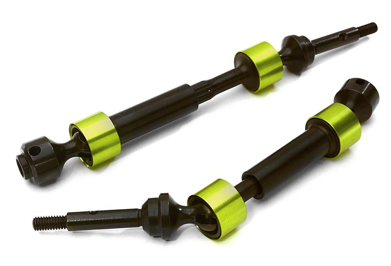 Dual Joint Telescopic Rear Drive Shafts for TRX 1/10 Stampede 4X4 & Slash 4x4 C27987GREEN