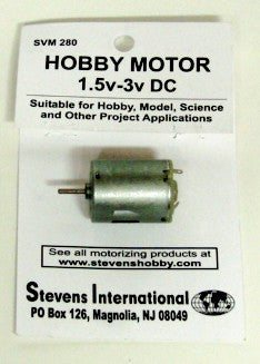 1.5 to 3v DC Small Electric Motor (Round Can) (for more speed)