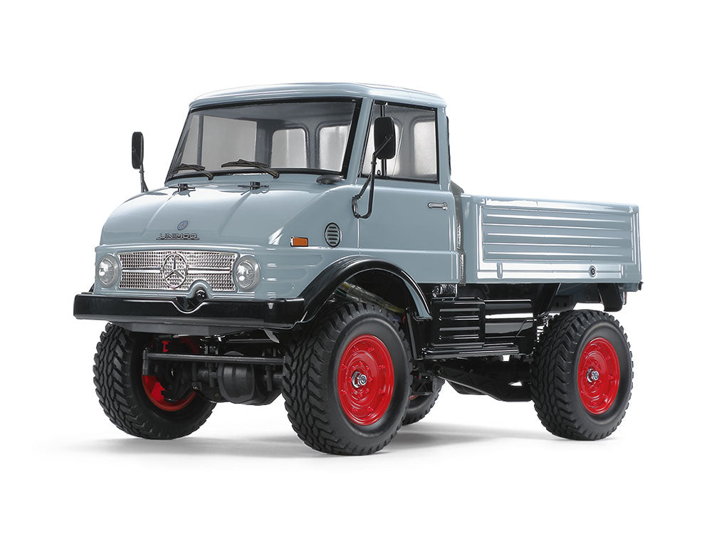 1/10 RC Mercedes-Benz Unimog 406 Series U900 Kit, w/ CC-02 Chassis & Blue-Gray Painted Body