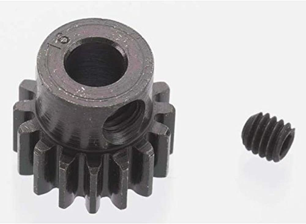 8616 Extra Hard 16T Blackened Steel 32P Pinion 5mm