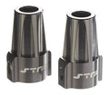 STA30493GM Alum Re Lock-Outs Gun Metal Axial SCX1