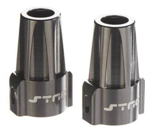 STA30493GM Alum Re Lock-Outs Gun Metal Axial SCX1