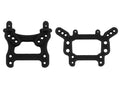 70092 Front/Rear Shock Tower Black 18T/MT