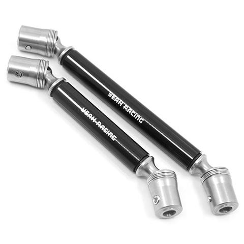 YTRX4-015BK YEAH RACING TRAXXAS TRX-4 STAINLESS STEEL FRONT & REAR CENTER SHAFTS