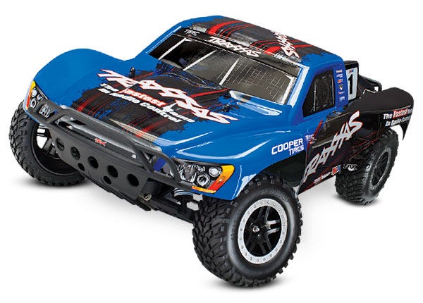 Slash VXL: 1/10 Scale 2WD Short Course Racing Truck with TQi Traxxas Link Enabled 2.4GHz Radio System & Traxxas Stability Management (TSM)