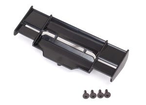 Wing, Rustler 4X4 (black)/ 3x8mm FCS (3)
