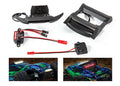 LED light set, complete (includes bumper with LED lights, roof skid plate with LED lights, 3-volt accessory power supply, and power tap connector (with cable)) (fits #6717 body) (Online price includes ground shipping to the lower 48 states)