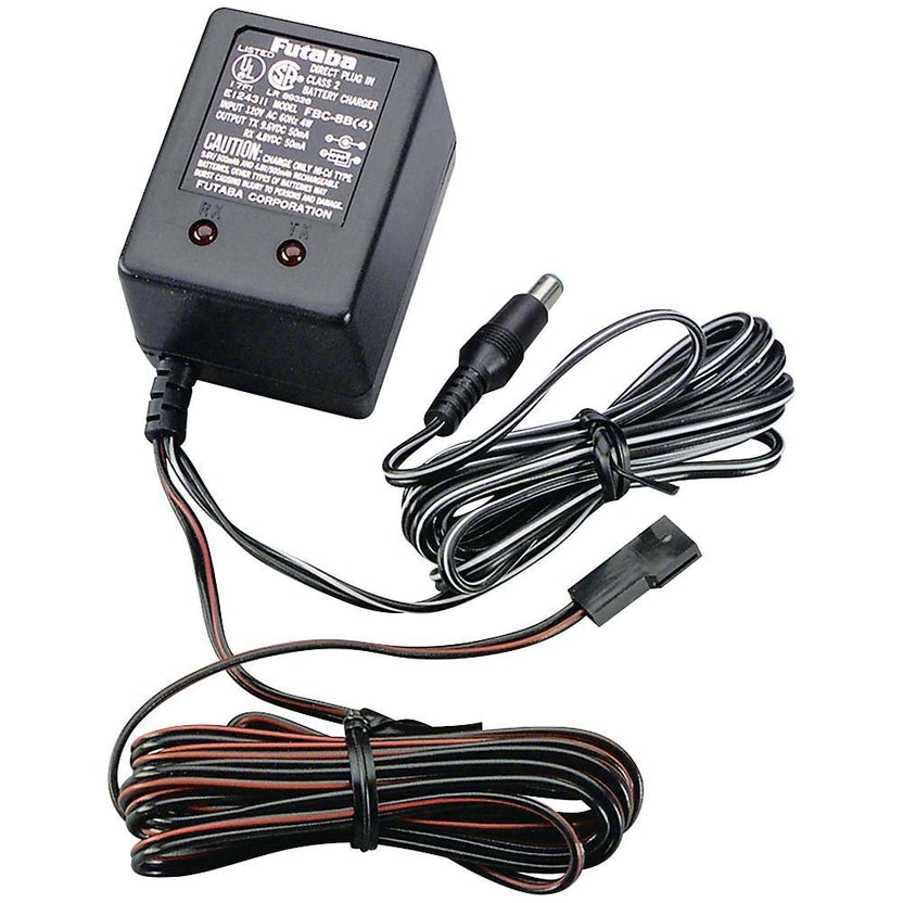 Futaba power adapter with wiring on a white background