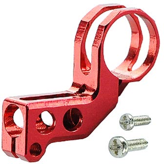 MHEMCPX125T Alum Tail Motor Mnt,Red:MCPX