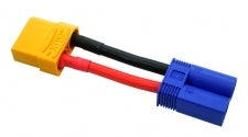 XT90F2EC5M XT90FEMALE TO EC5 MALE ADAPTER
