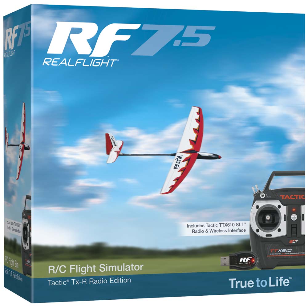 RealFlight 7.5 w/Tactic TTX610
