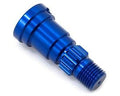 Stub axle, aluminum (blue-anodized) (1) (use only with #7750X driveshaft)