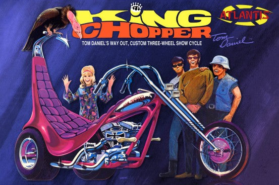 1/8 Tom Daniel's Way Out Custom King Chopper II Three-Wheel Show Cycle (formerly Monogram)