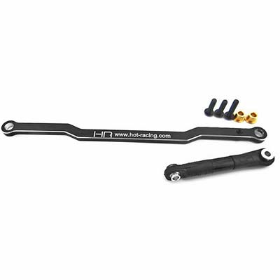SCX4901 CNC Solid Aluminum Steering Rod w/Ball End