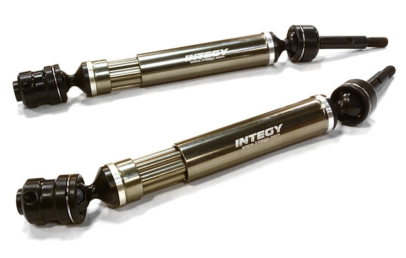 Dual Joint Telescopic Rear Drive Shafts for Traxxas 1/10 Stampede 2WD C26501GREY