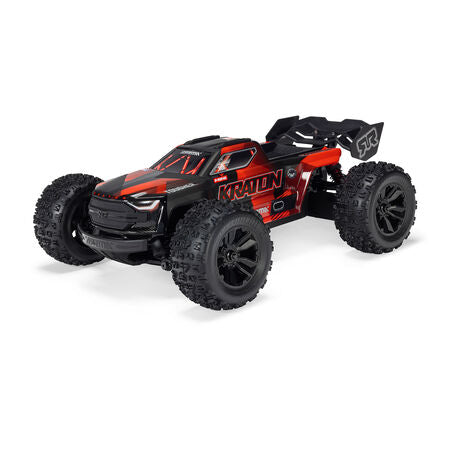 ARA2508T1 1/16 MINI KRATON 3S DSC 4X4 RTR Brushless Speed Truck, Black/Red