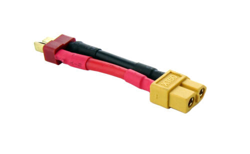 Common Sense RC XT60F2DEANSM XT60 Female Connector to Deans Type Male Connector