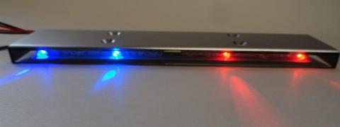 Apex RC Products 1/10 16 LED Police Light Bar W/ 9 Selectable Modes